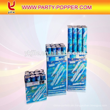 Gold Konfetti Party Poppers / Konfetti Streamer Launcher / Streamer Konfetti Shooter